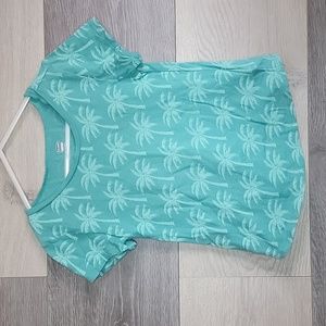 Old Navy Palm tree shirt size 5T